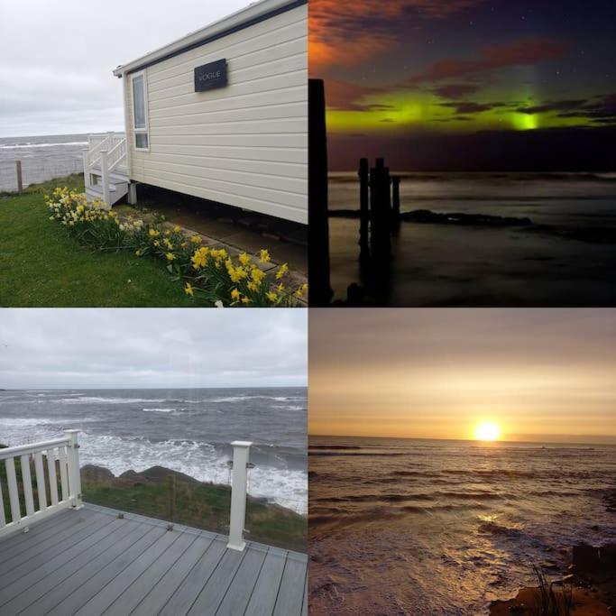 Villa Seaview Retreat Newbiggan By The Sea Woodhorn Exterior foto